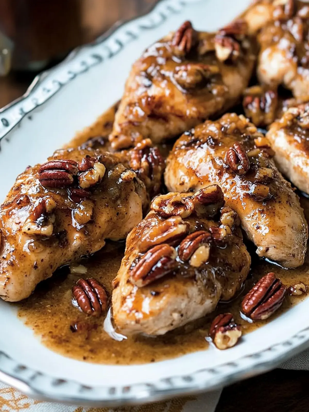 Delicious Bourbon Pecan Chicken for a Cozy Dinner Night 5 Bourbon Pecan Chicken