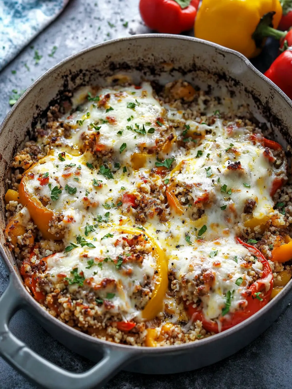 Irresistible Easy Stuffed Pepper Casserole Recipe for Dinner 3 Easy Stuffed Pepper Casserole Recipe