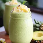 Healthy Green Pina Colada Smoothie to Kickstart Your Day 9 Healthy Green Pina Colada Smoothie