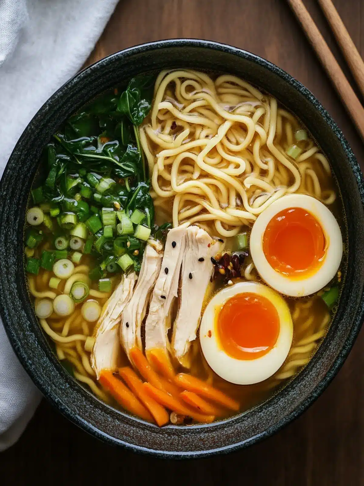 Savory Chicken Miso Noodle Soup Ready in Under 45 Minutes 3 Chicken Miso Noodle Soup