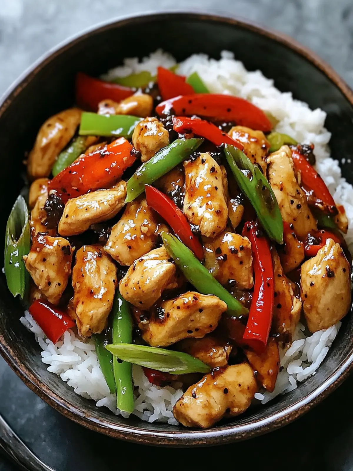 Tasty Spicy Black Pepper Chicken Stir-Fry Ready in 30 Minutes 3 Spicy Black Pepper Chicken Stir-Fry