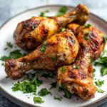 Crispy Air Fryer Chicken Drumsticks Recipe That's Easy & Delicious 8 Air Fryer Chicken Drumsticks Recipe with an Easy