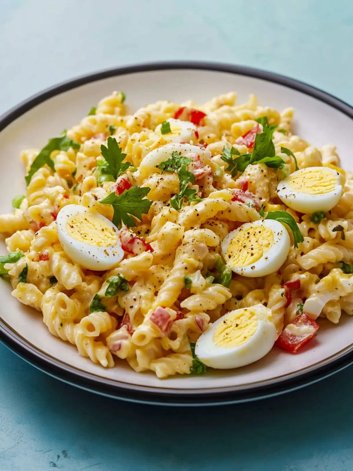 Deviled Egg Pasta Salad That Will Wow Your Taste Buds 3 Deviled Egg Pasta Salad
