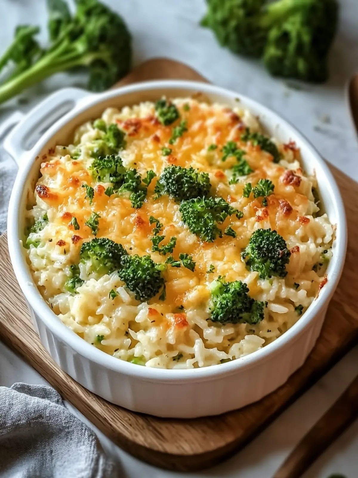 Delicious Broccoli Cheese Rice Casserole Ready in 40 Minutes 5 Broccoli Cheese Rice Casserole