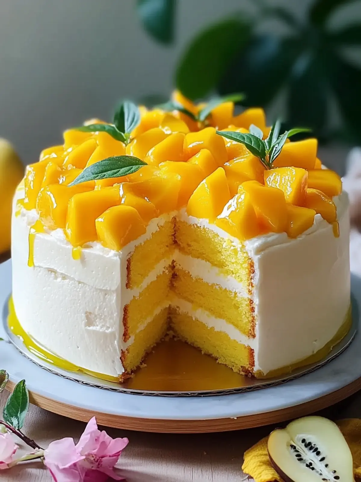 Irresistible Mango Cake That Will Brighten Your Day 3 Irresistible Mango Cake