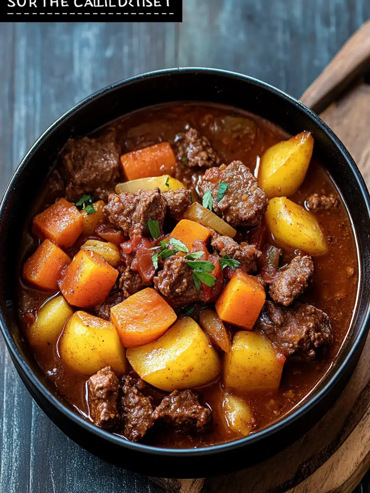Savory Beef Caldereta Slow Cooker Recipe for Comfort Food Lovers 2 Beef Caldereta Slow Cooker (