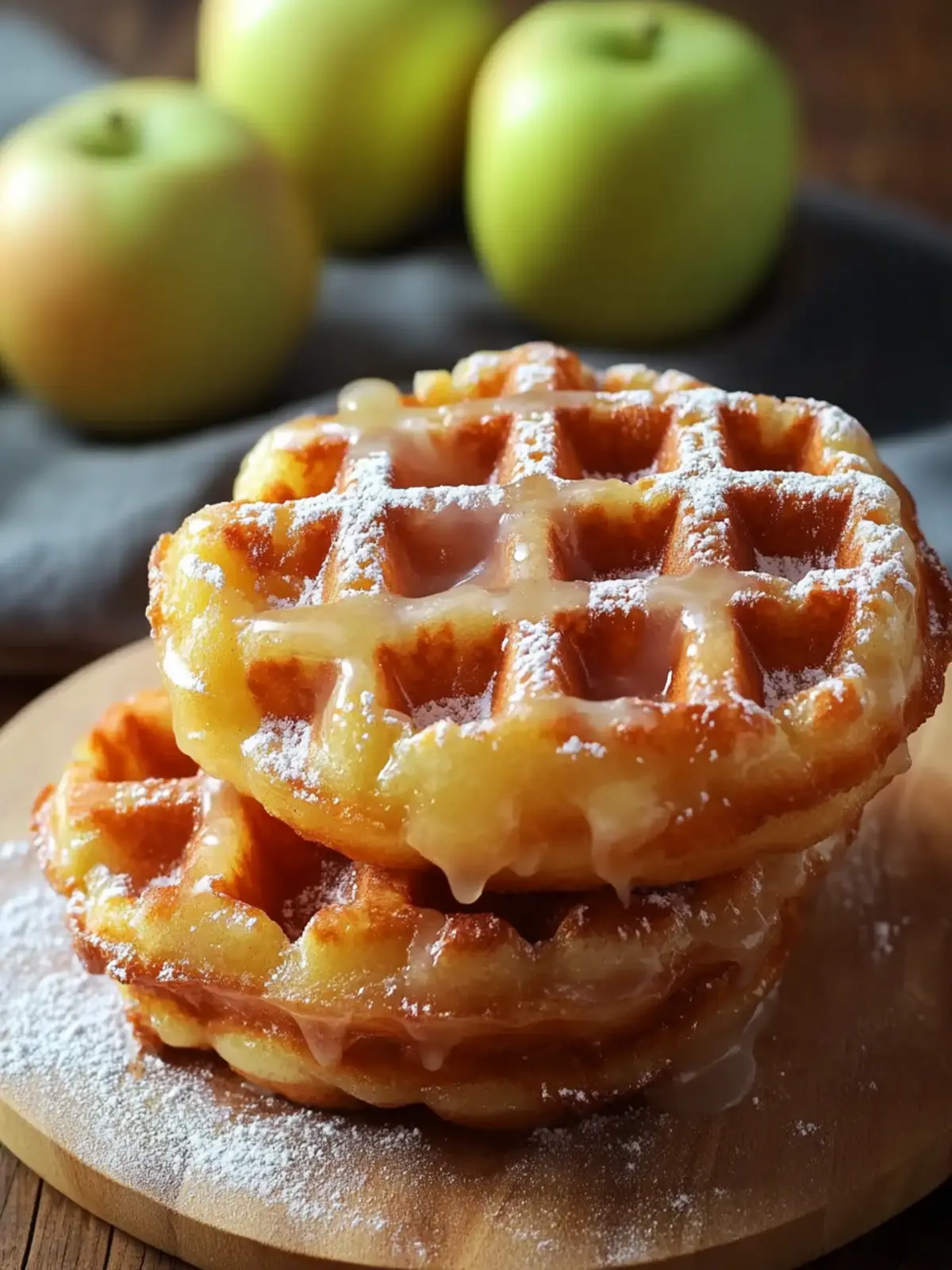 Delicious Apple Fritter Waffle Donuts for Cozy Mornings 3 Apple Fritter Waffle Donuts
