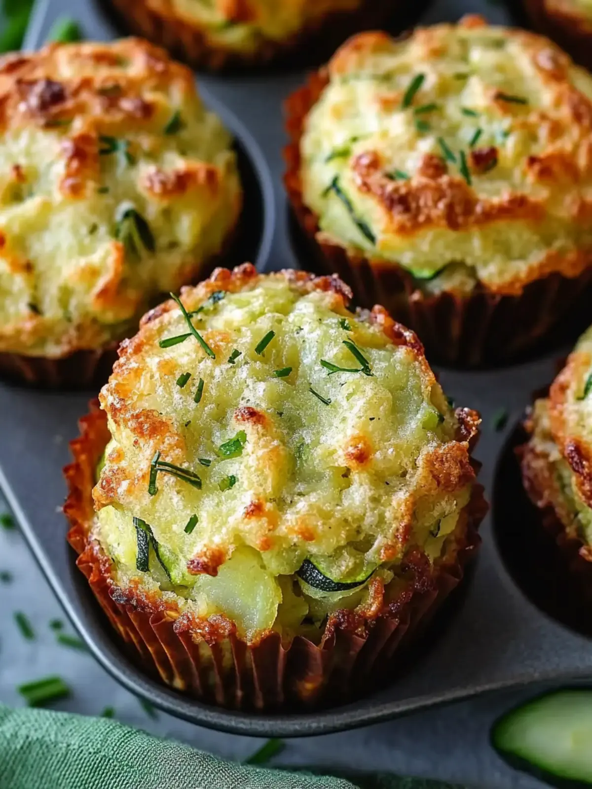 Crispy Parmesan Zucchini Potato Muffins for Easy Meal Prep 3 Crispy Parmesan Zucchini Potato Muffins