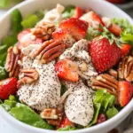 Savory Strawberry Poppy Seed Pecan Chicken Salad Delight 9 Strawberry Poppy Seed Pecan Chicken Salad