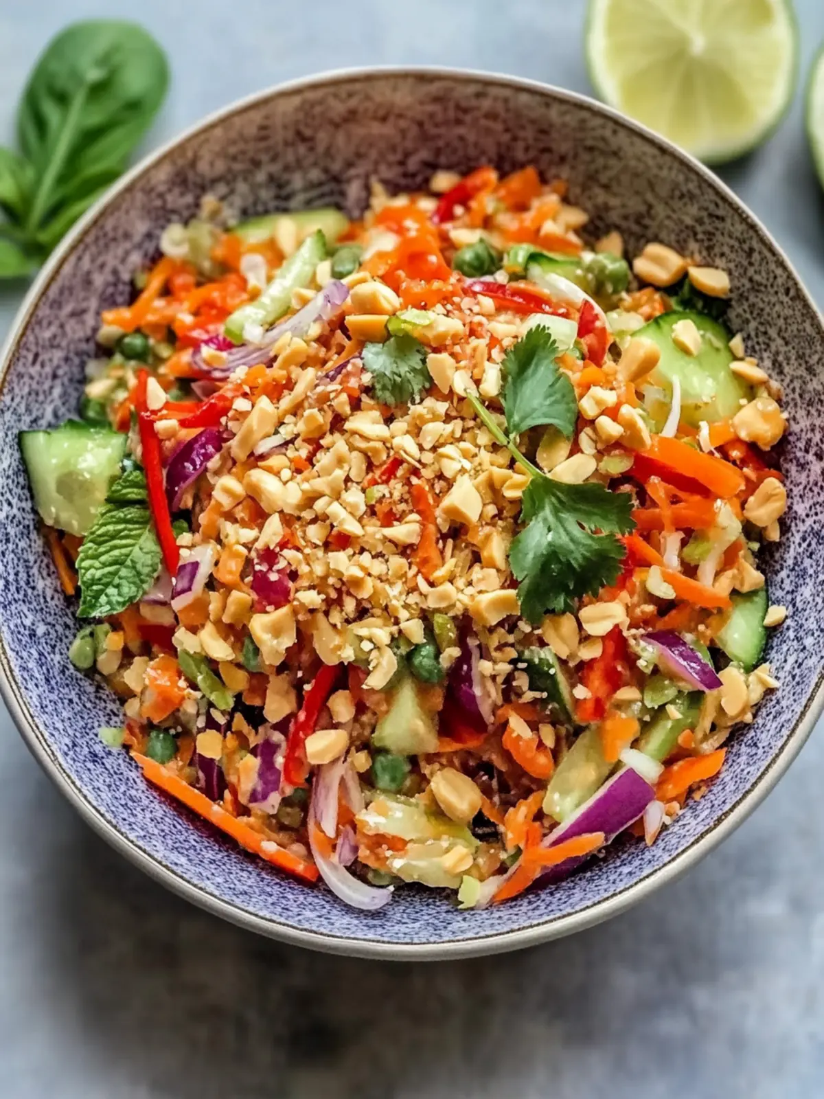 Zesty Thai Peanut Salad to Brighten Your Mealtime Magic 4 Thai Peanut Salad