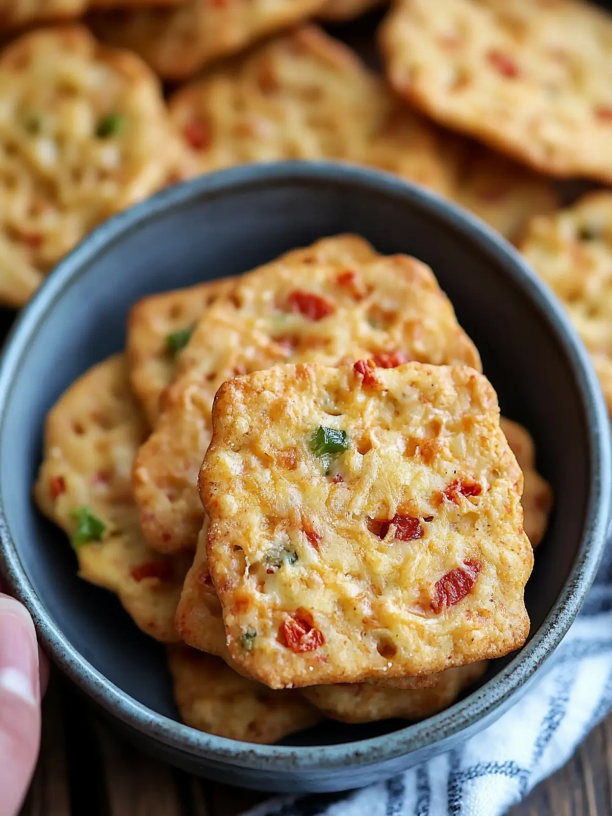Savory Pimento Cheese Crackers for Your Next Gathering 5 Pimento Cheese Crackers