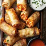 Buffalo Chicken Egg Rolls: A Spicy Twist on Game Day Snacks 10 Buffalo Chicken Egg Rolls