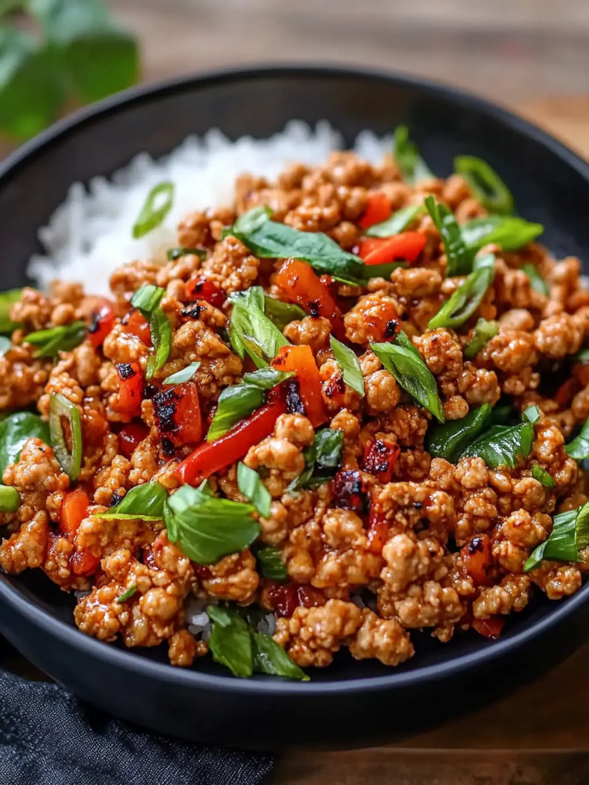 20-Minute Low Carb Firecracker Ground Chicken Delight 3 20-Minute Low Carb Firecracker Ground Chicken