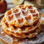 Delicious Apple Fritter Waffle Donuts for Cozy Mornings 2 Apple Fritter Waffle Donuts