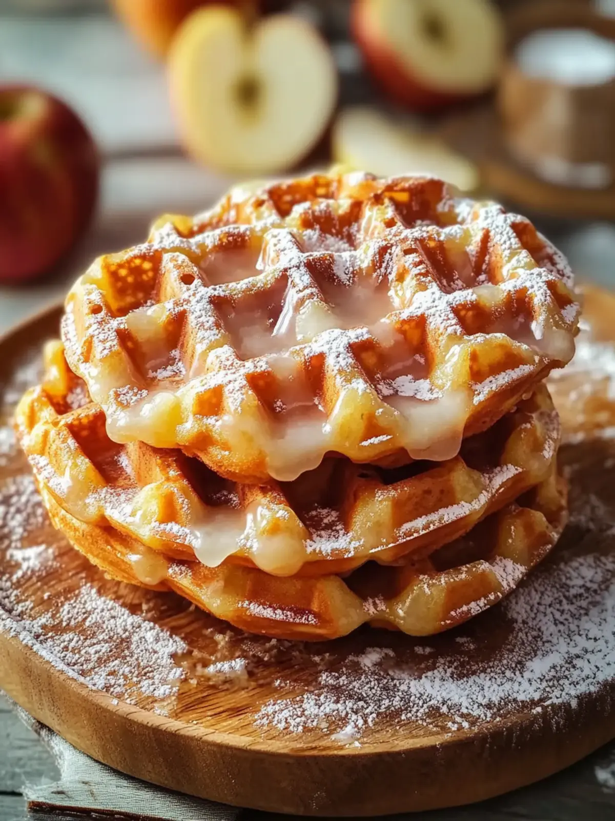 Delicious Apple Fritter Waffle Donuts for Cozy Mornings 5 Apple Fritter Waffle Donuts