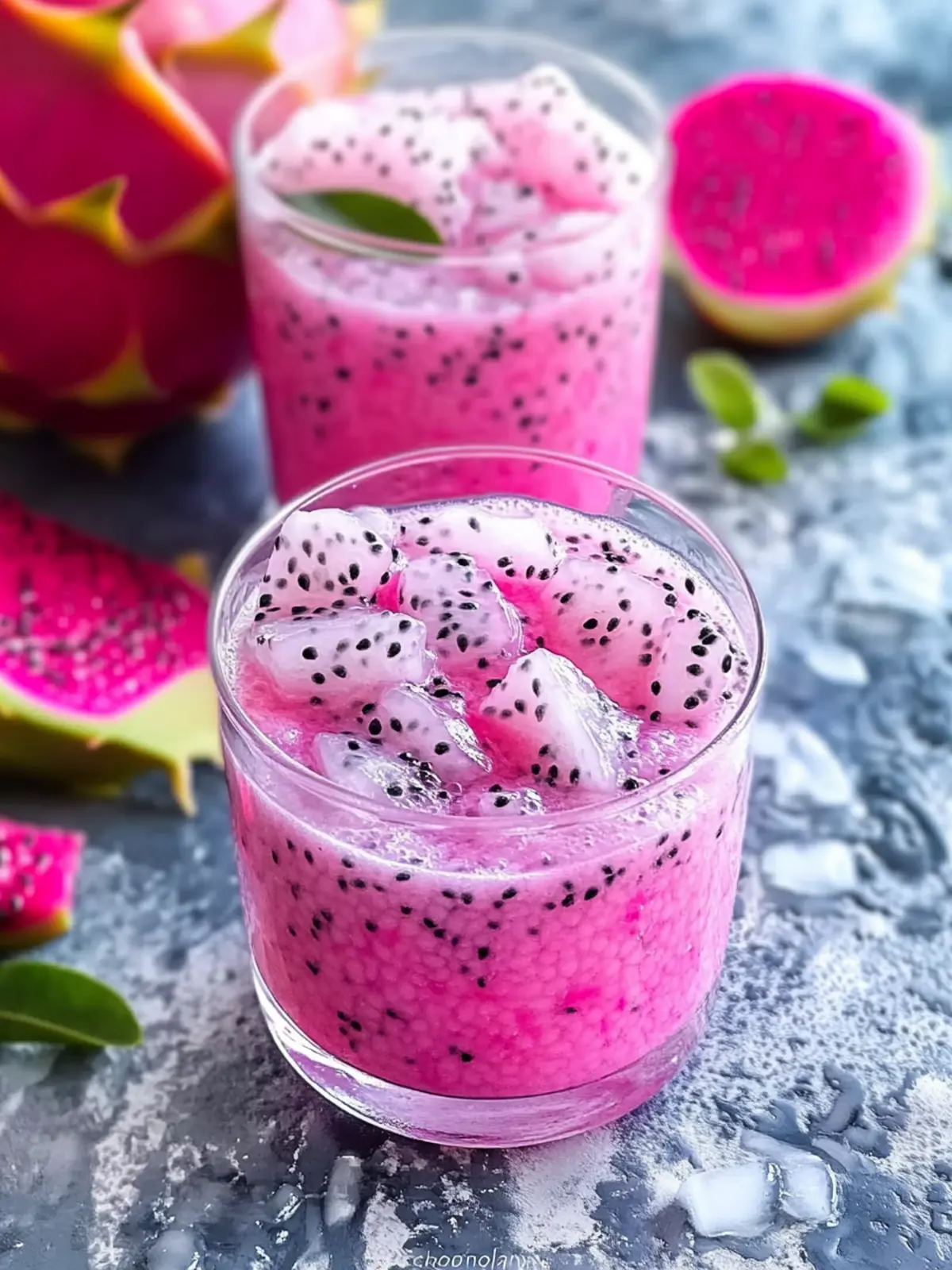 Refreshing Dragonfruit Sago: Easy No-Bake Dessert Delight 3 Dragonfruit Sago