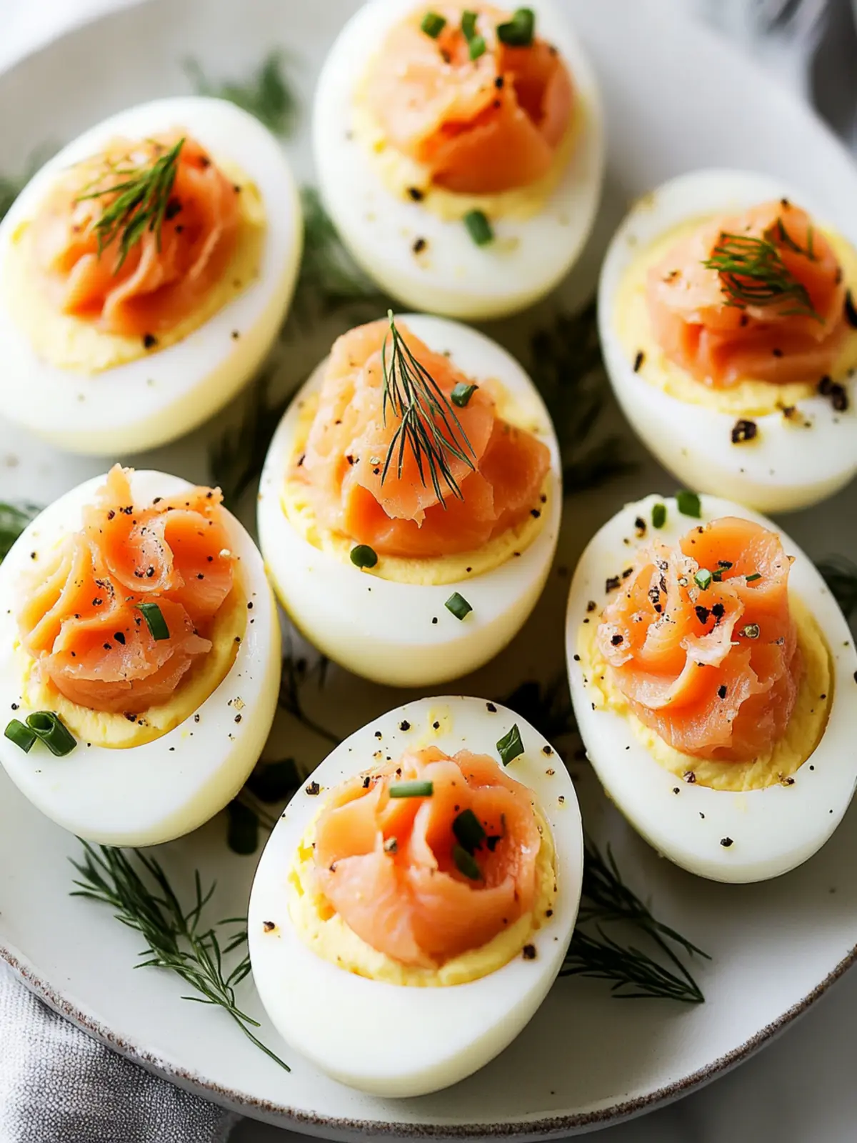 Delicious Smoked Salmon Deviled Eggs for Every Gathering 4 Smoked Salmon Deviled Eggs