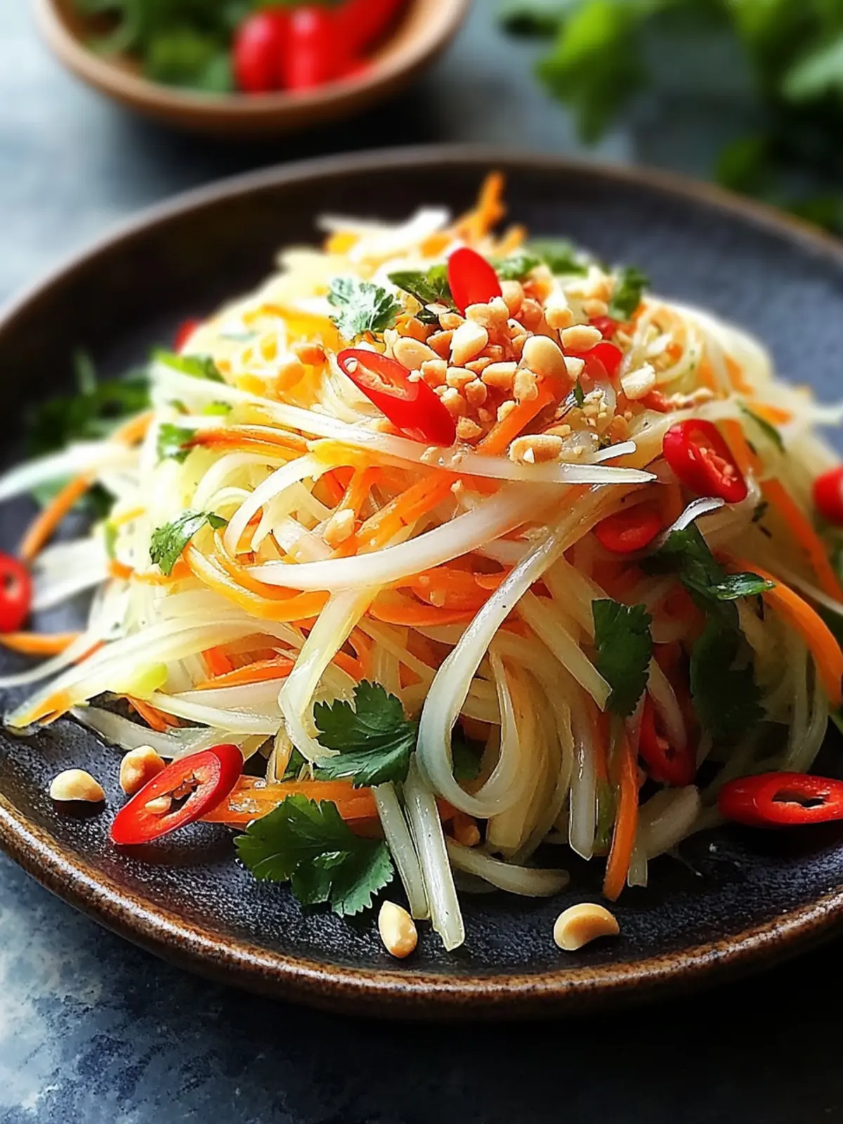 Vibrant Vietnamese Papaya Salad: Fresh Flavor in Every Bite 5 Vietnamese Papaya Salad