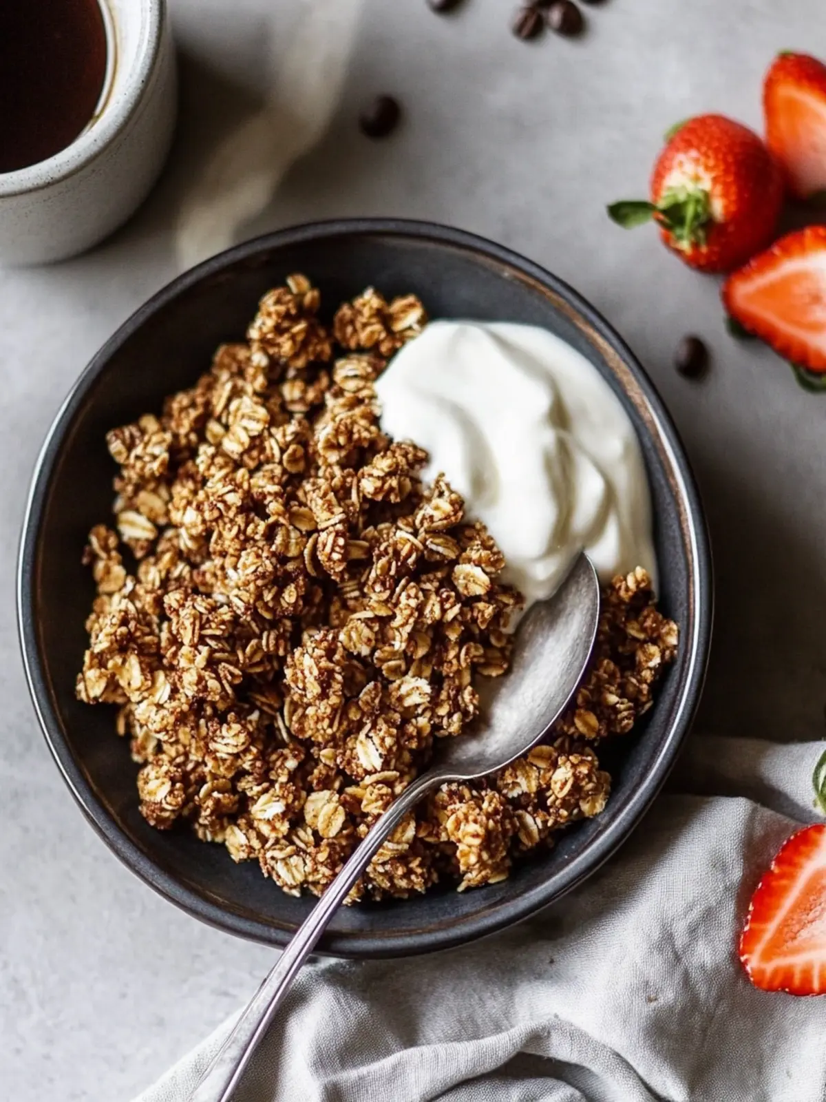 Coffee Crumble Granola: Your New Favorite Healthy Snack 3 Coffee Crumble Granola
