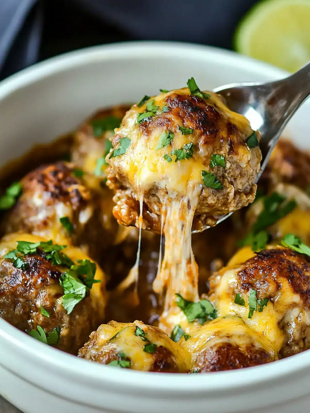 Sizzling Cheesy Mexican Meatballs For Ultimate Comfort Food 4 Cheesy Mexican Meatballs