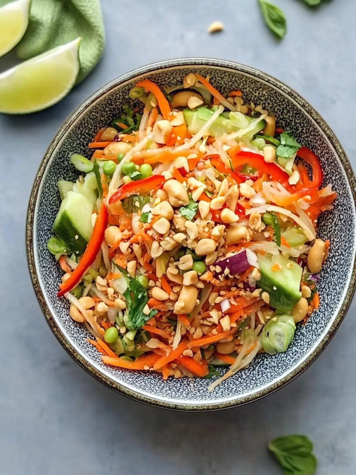 Zesty Thai Peanut Salad to Brighten Your Mealtime Magic 5 Thai Peanut Salad