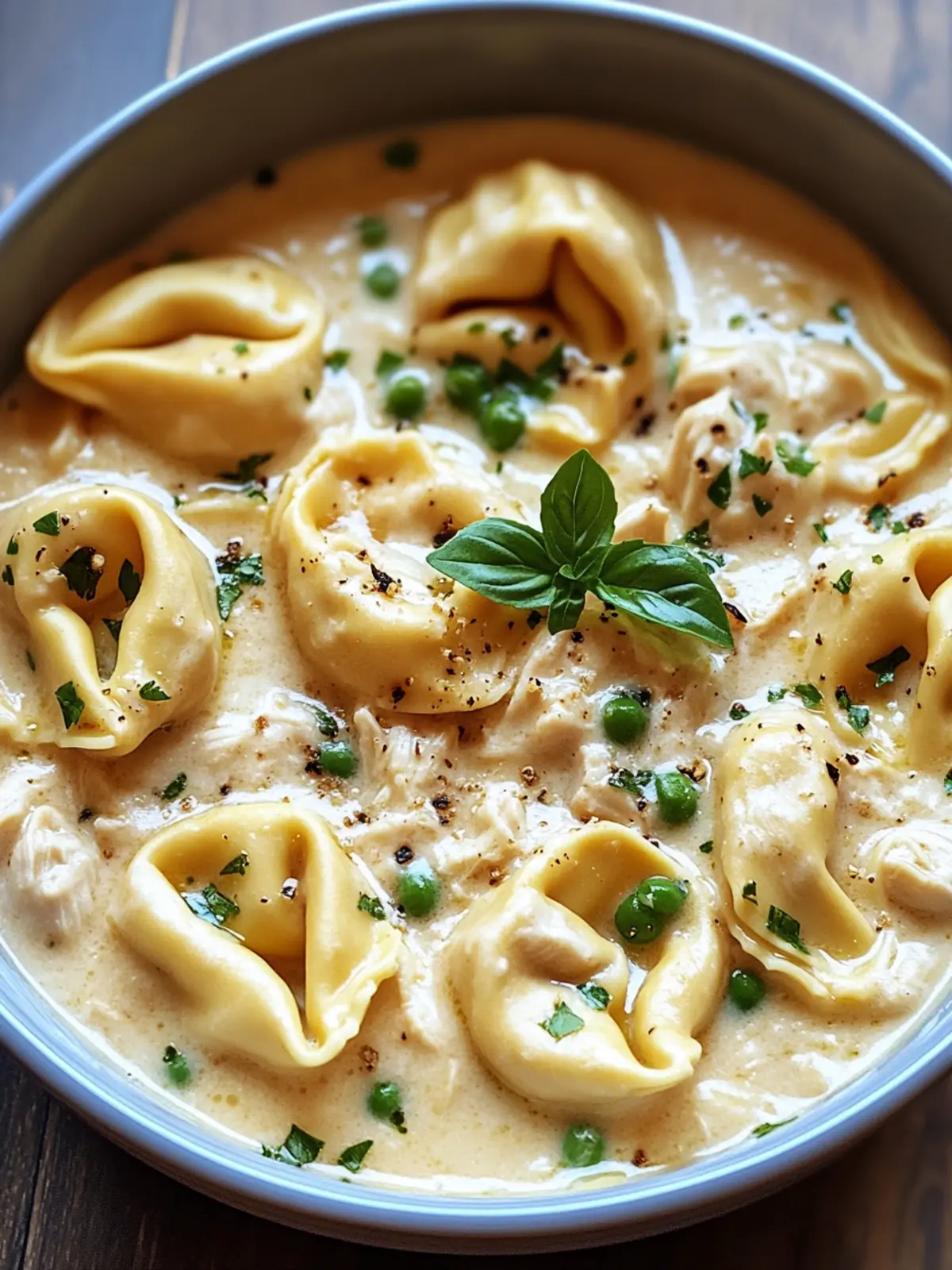 Crockpot Chicken Tortellini: Creamy Comfort in Every Bite 2 Crockpot Chicken Tortellini