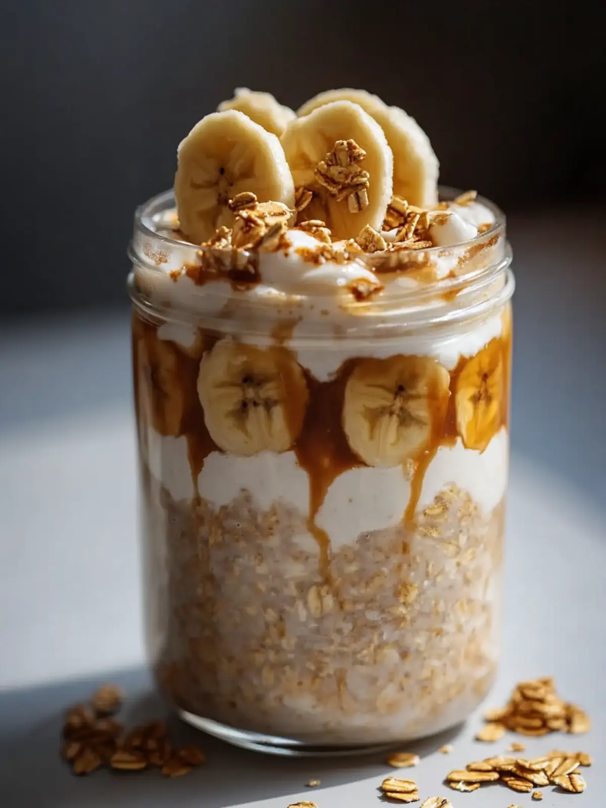 Delicious Banana & Biscoff Overnight Oats for Busy Mornings 3 BANANA & BISCOFF OVERNIGHT OATS