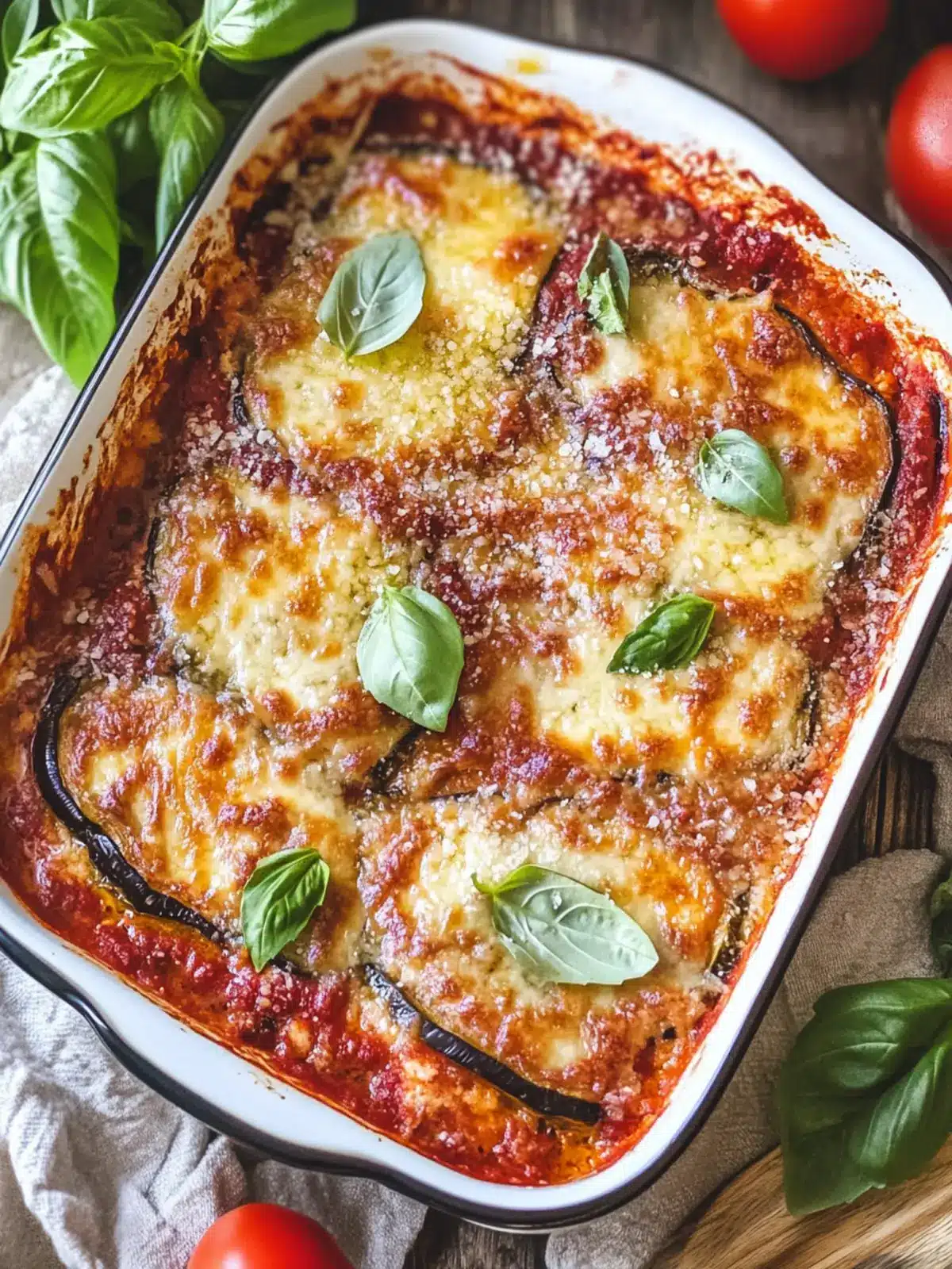 Savory Eggplant Parmigiana: A Taste of Italy at Home 3 Eggplant Parmigiana