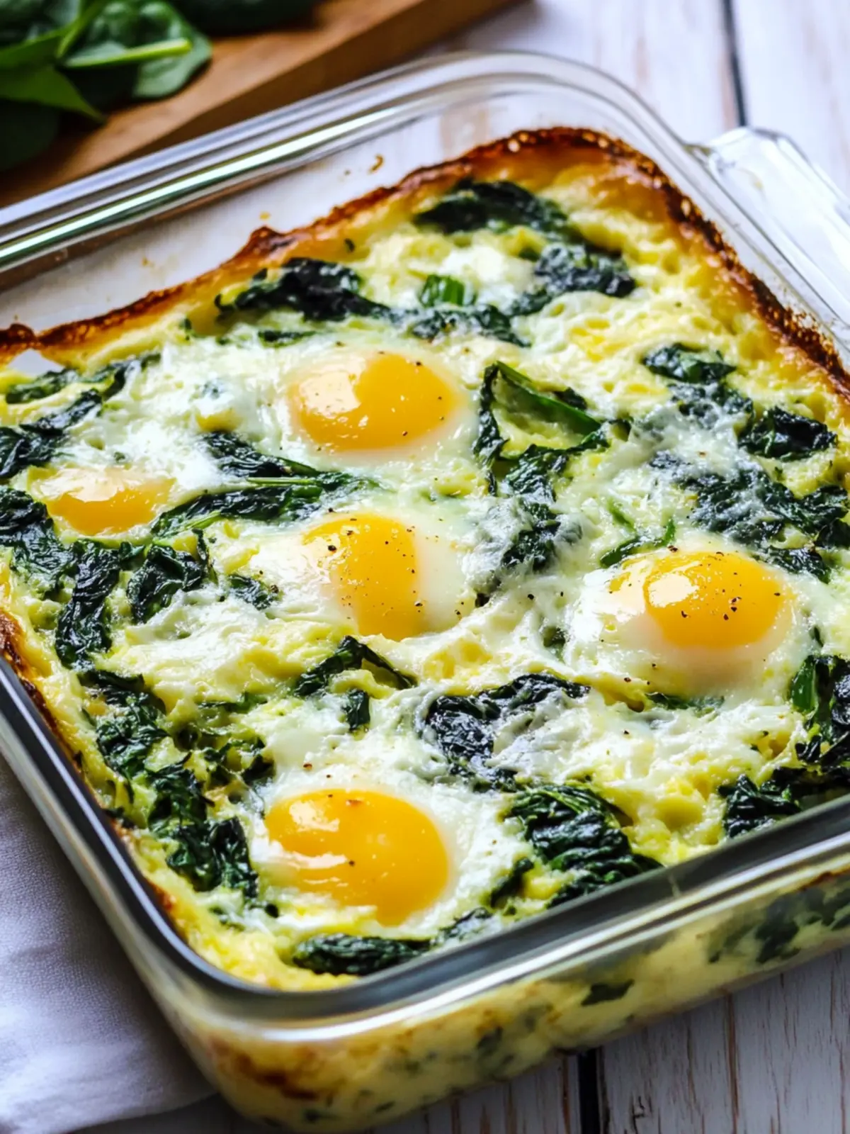 Delicious Spinach and Mozzarella Egg Bake to Brighten Mornings 2 Spinach and Mozzarella Egg Bake
