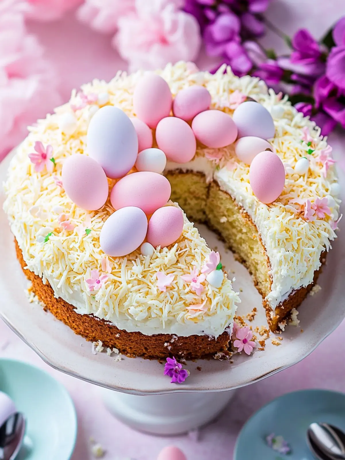 Lemon Coconut Bundt: Your Must-Try Easter Cake Recipe 2 Easter Cake Recipe