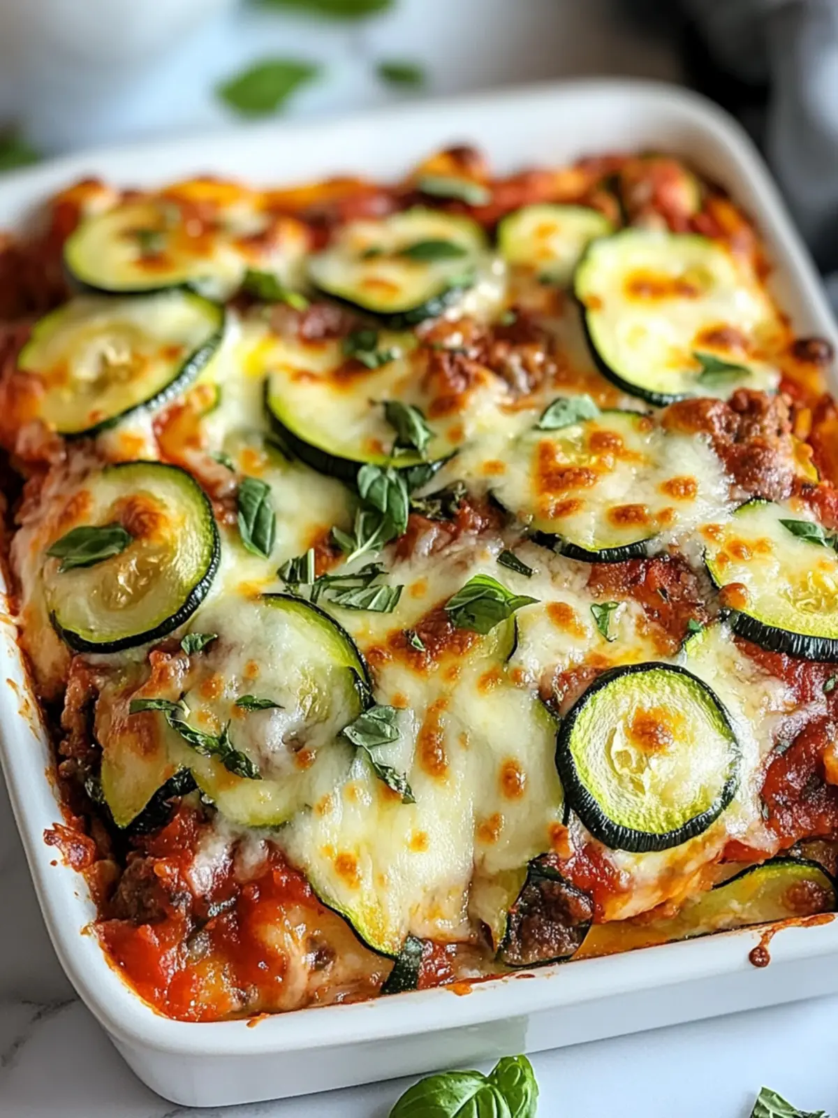 Zucchini Pizza Casserole: Your New Healthy Dinner Crush 4 Zucchini Pizza Casserole