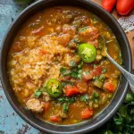 Savory Grandma's Chili Verde Perfect with Fluffy Spanish Rice 7 Grandma’s Chili Verde and Spanish Rice