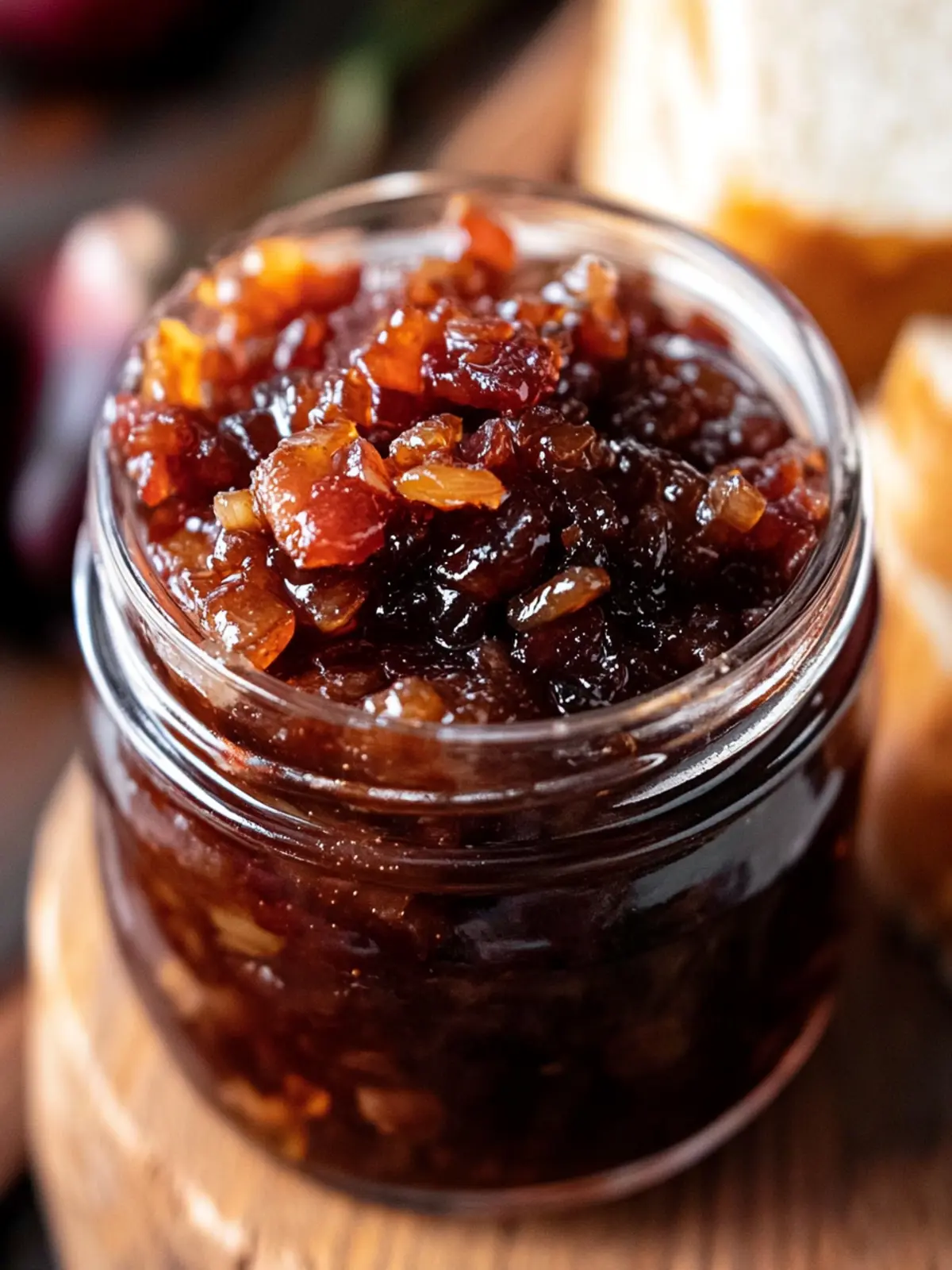 Bacon Onion Jam With Bourbon & Maple Syrup: A Savory Delight 4 Bacon Onion Jam With Bourbon & Maple Syrup
