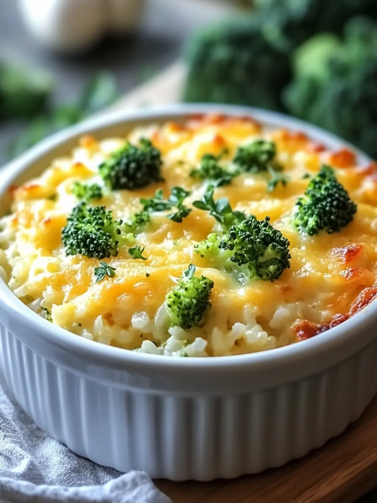 Delicious Broccoli Cheese Rice Casserole Ready in 40 Minutes 3 Broccoli Cheese Rice Casserole