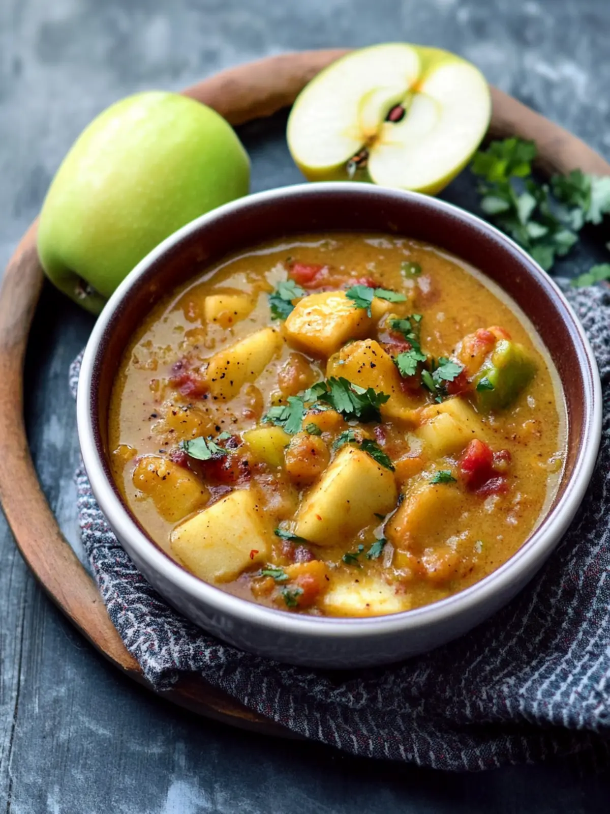 Infamous Apple Curry: A Creamy Twist on Vegan Comfort Food 3 Infamous Apple Curry