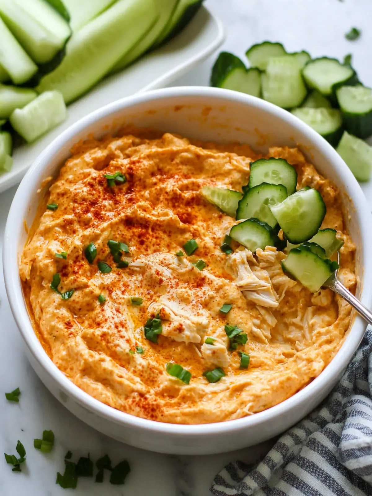 Dairy-Free Healthy Buffalo Chicken Dip Recipe That Rocks! 2 Dairy-Free Healthy Buffalo Chicken Dip Recipe