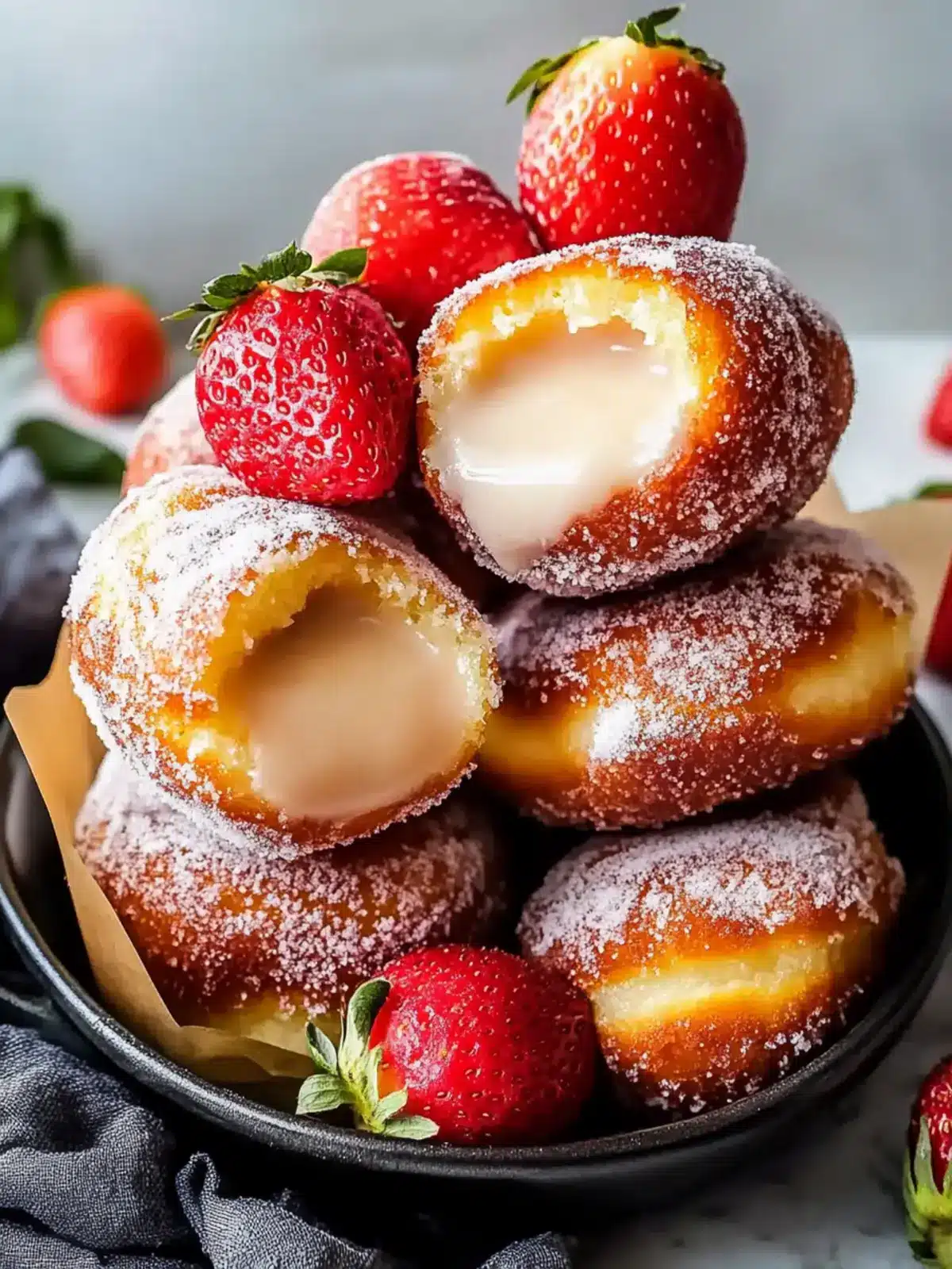Heavenly Strawberry Custard Filled Donuts to Indulge Your Cravings 4 Strawberry Custard Filled Donuts