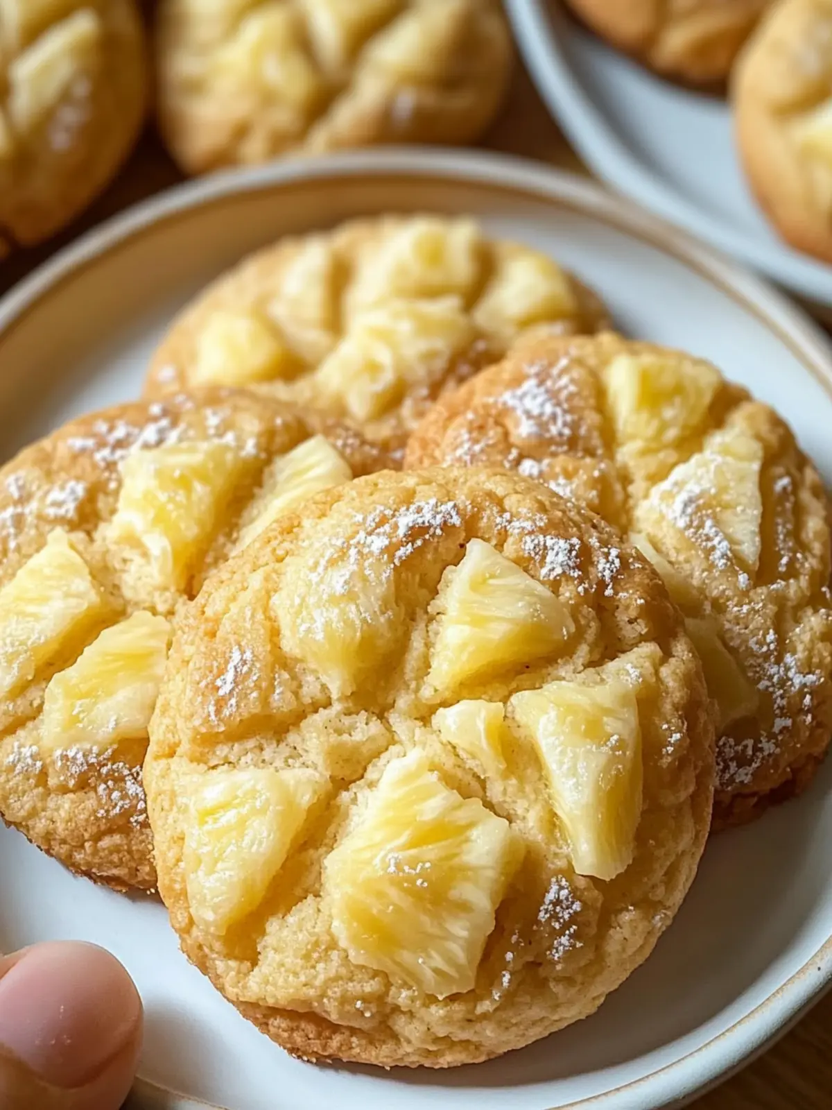 Delicious Pineapple Bun Cookies to Brighten Your Day 2 Pineapple Bun Cookies