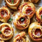 Pepperoni Pizza Scrolls: Your New Family Favorite Snack! 7 Pepperoni pizza scrolls