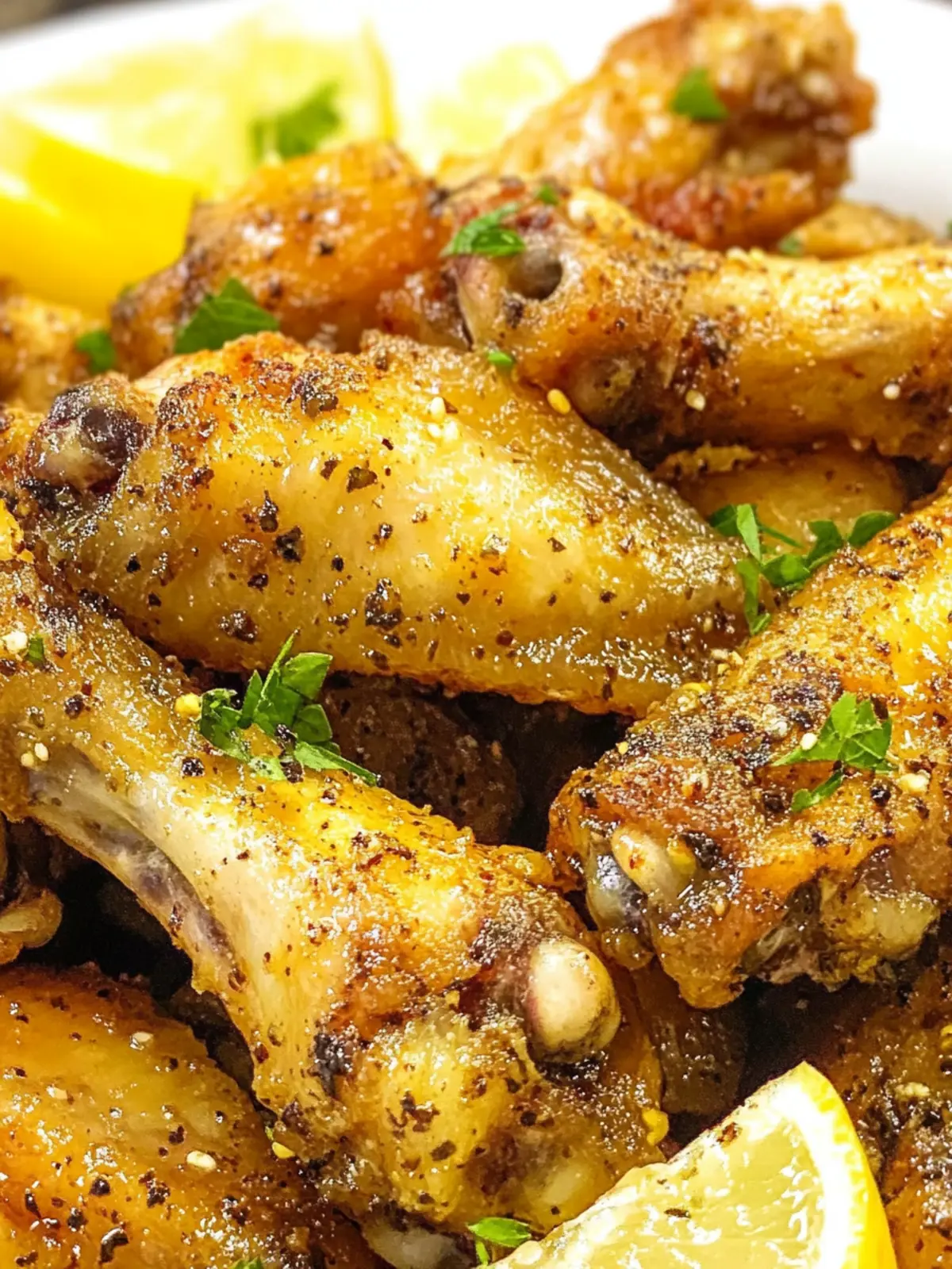 Crispy Lemon Pepper Wings: A Game-Changer for Dinner! 3 Lemon Pepper Wings