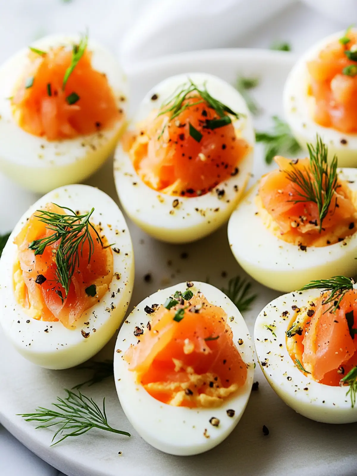 Delicious Smoked Salmon Deviled Eggs for Every Gathering 3 Smoked Salmon Deviled Eggs