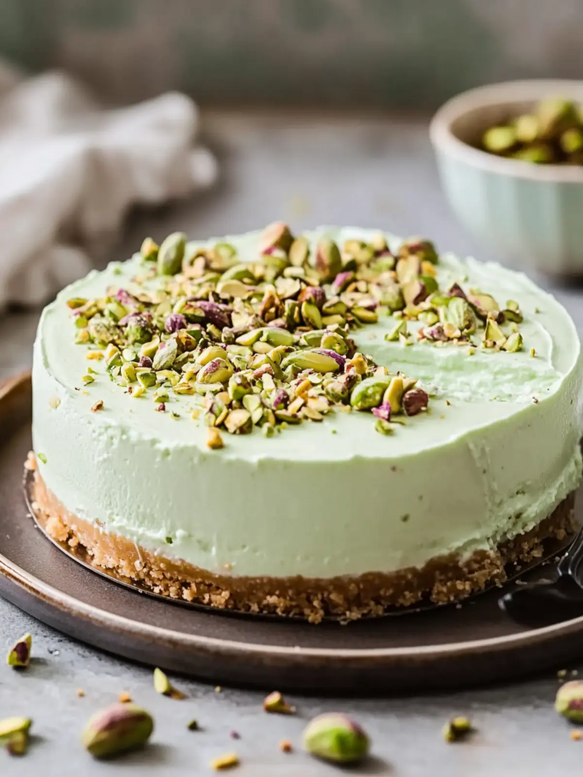 Satisfy Your Sweet Tooth with Creamy Easy No-Bake Pistachio Cheesecake 5 Creamy Easy No-Bake Pistachio Cheesecake
