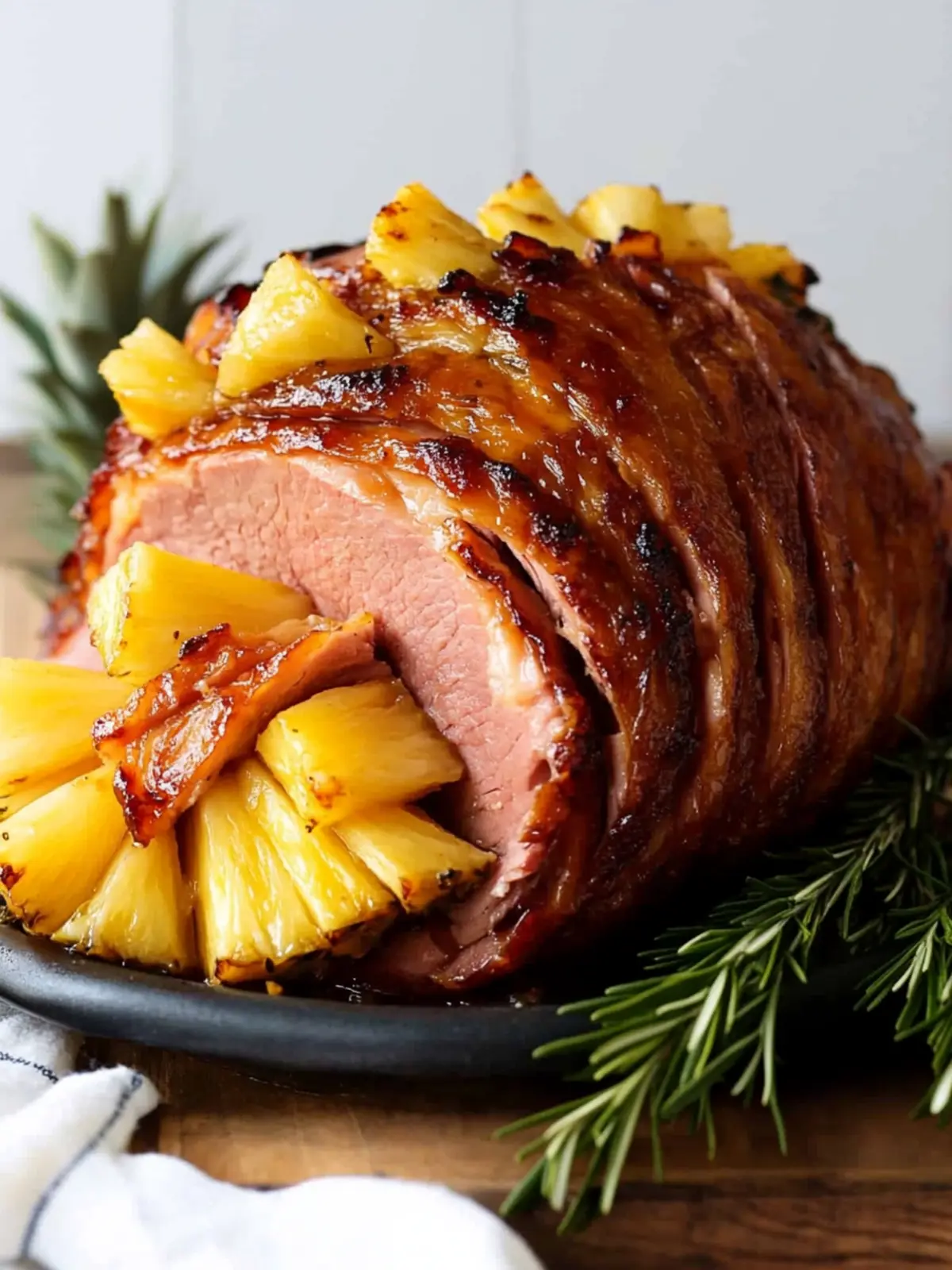 Sweet and Savory Brown Sugar Pineapple Ham You’ll Love 3 Brown Sugar Pineapple Ham