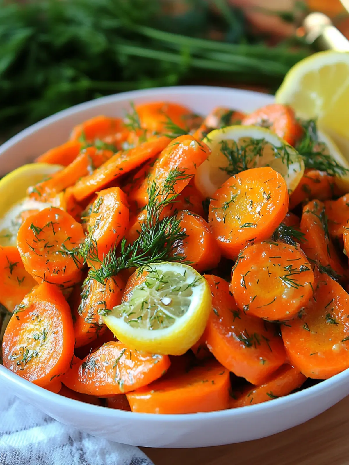 Zesty Marinated Lemon Dill Carrot Salad for Fresh Flavor Boost 5 Marinated Lemon Dill Carrot Salad