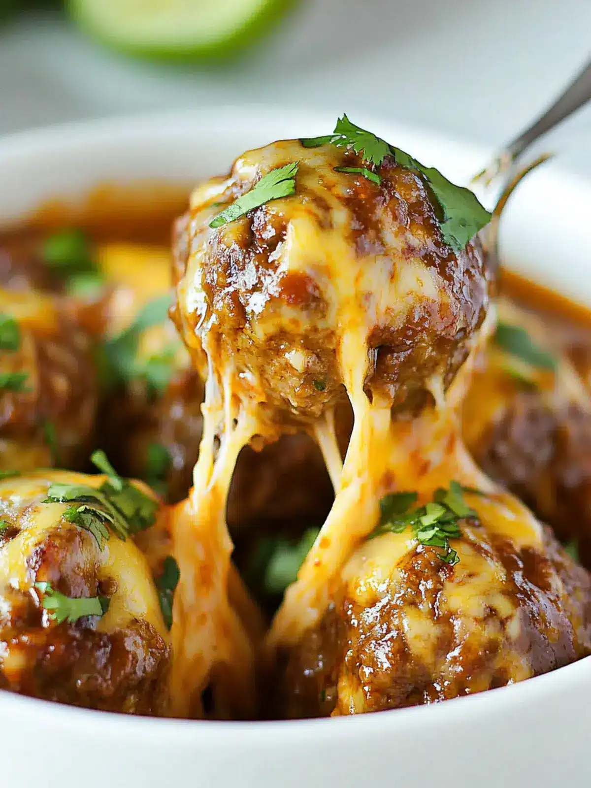 Sizzling Cheesy Mexican Meatballs For Ultimate Comfort Food 3 Cheesy Mexican Meatballs