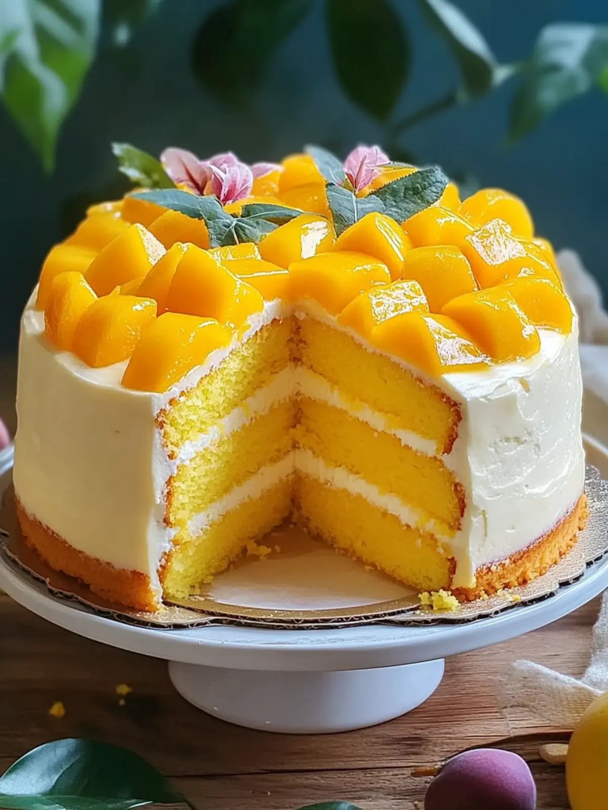 Irresistible Mango Cake That Will Brighten Your Day 5 Irresistible Mango Cake