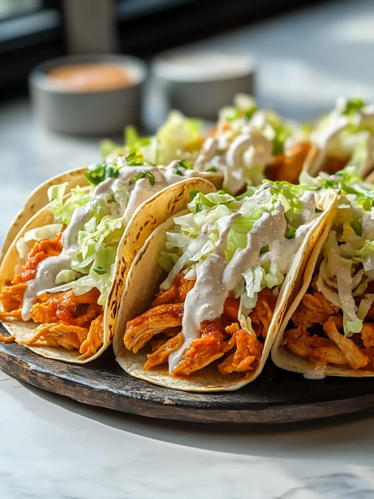 Savory Buffalo Chicken Smash Burger Tacos You'll Crave 4 Buffalo Chicken Smash Burger Tacos