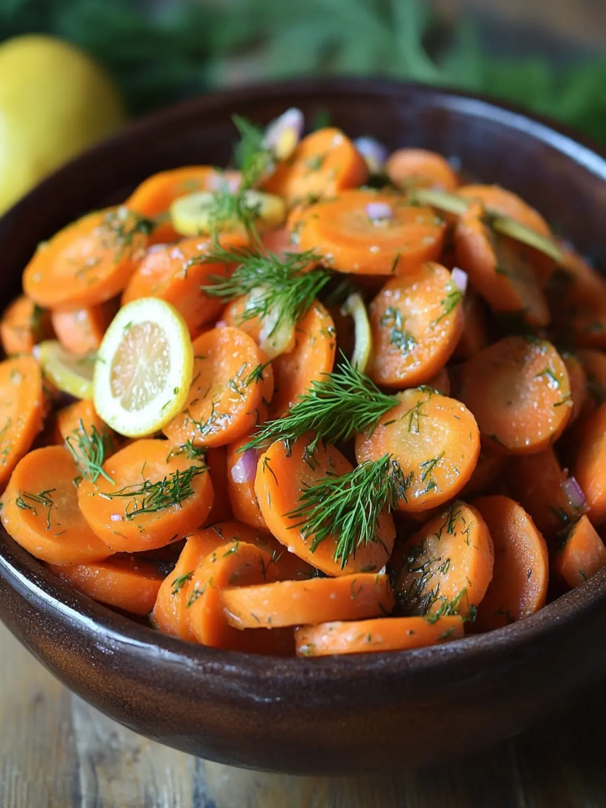Zesty Marinated Lemon Dill Carrot Salad for Fresh Flavor Boost 3 Marinated Lemon Dill Carrot Salad