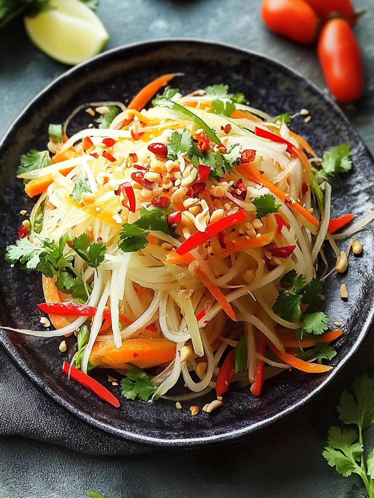 Vibrant Vietnamese Papaya Salad: Fresh Flavor in Every Bite 3 Vietnamese Papaya Salad