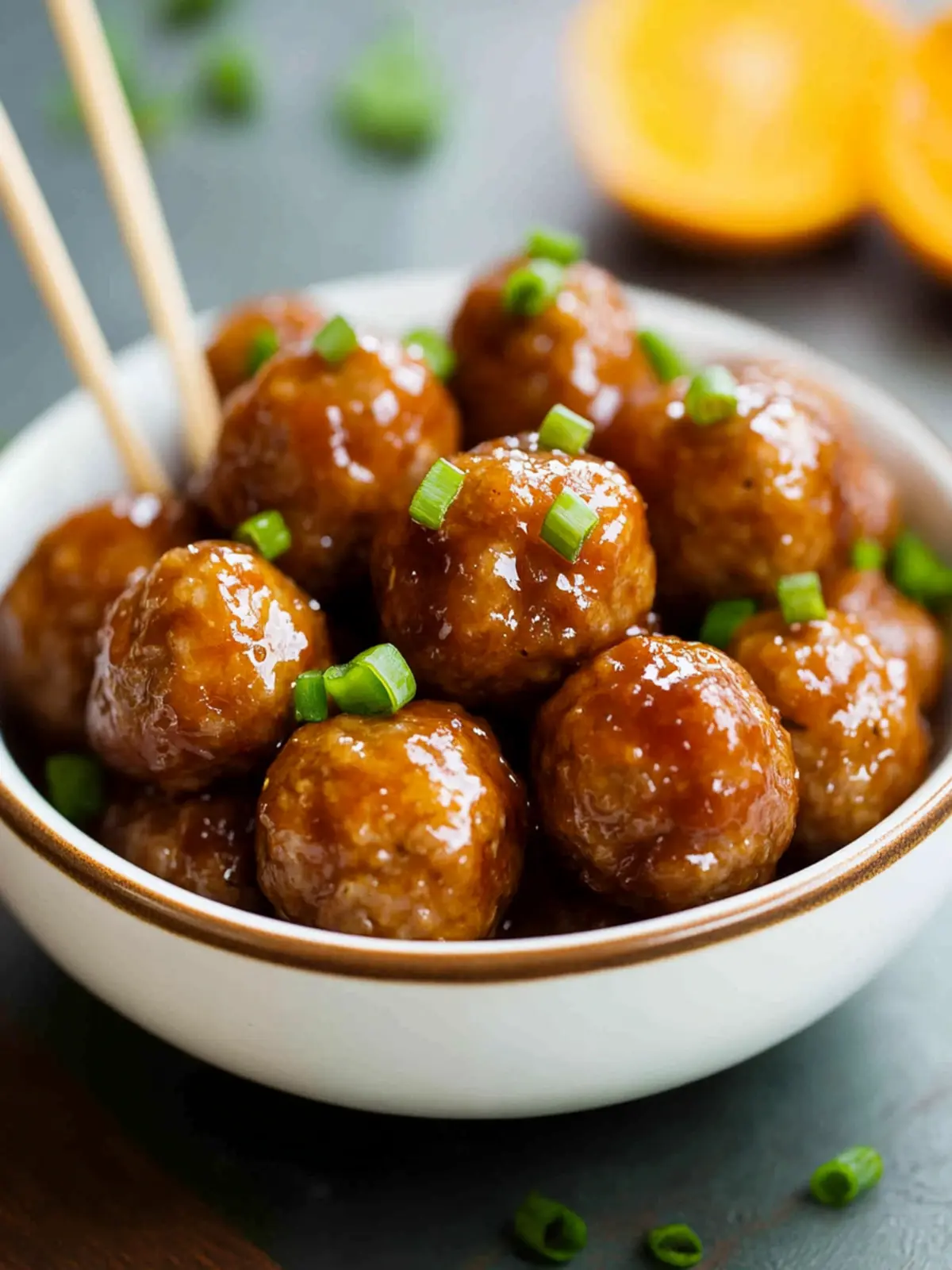 Crockpot Orange Meatballs: A Sweet and Spicy Delight 4 Crockpot Orange Meatballs